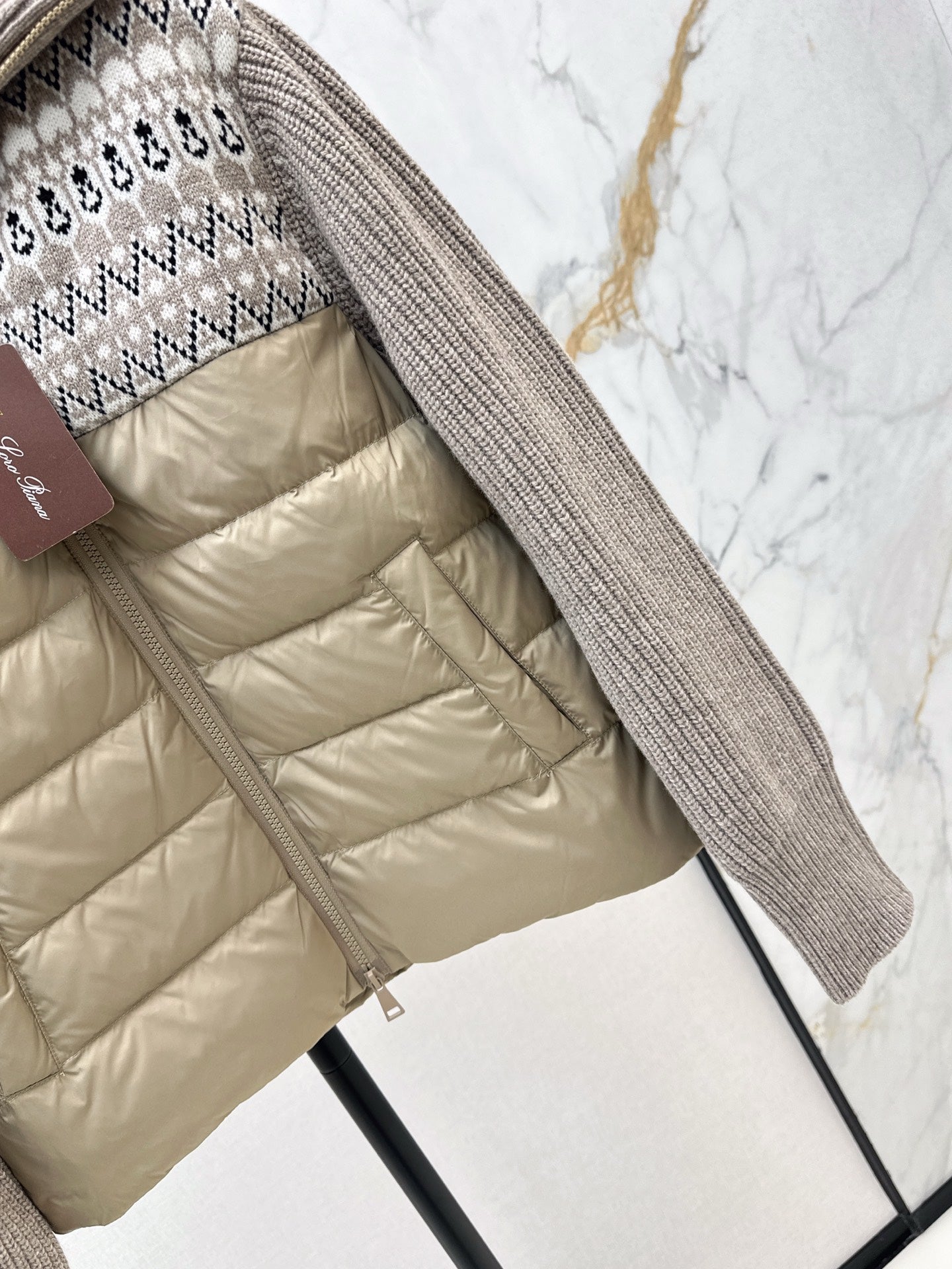 Loro 25fw wool down jacket