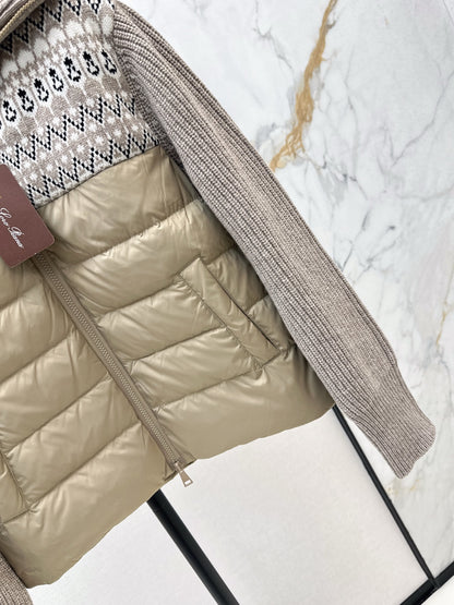 Loro 25fw wool down jacket