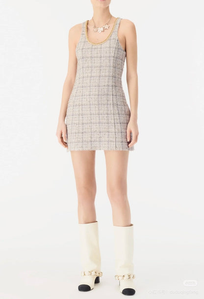 Chan 25fw woven dress