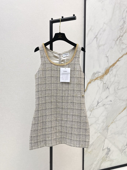 Chan 25fw woven dress
