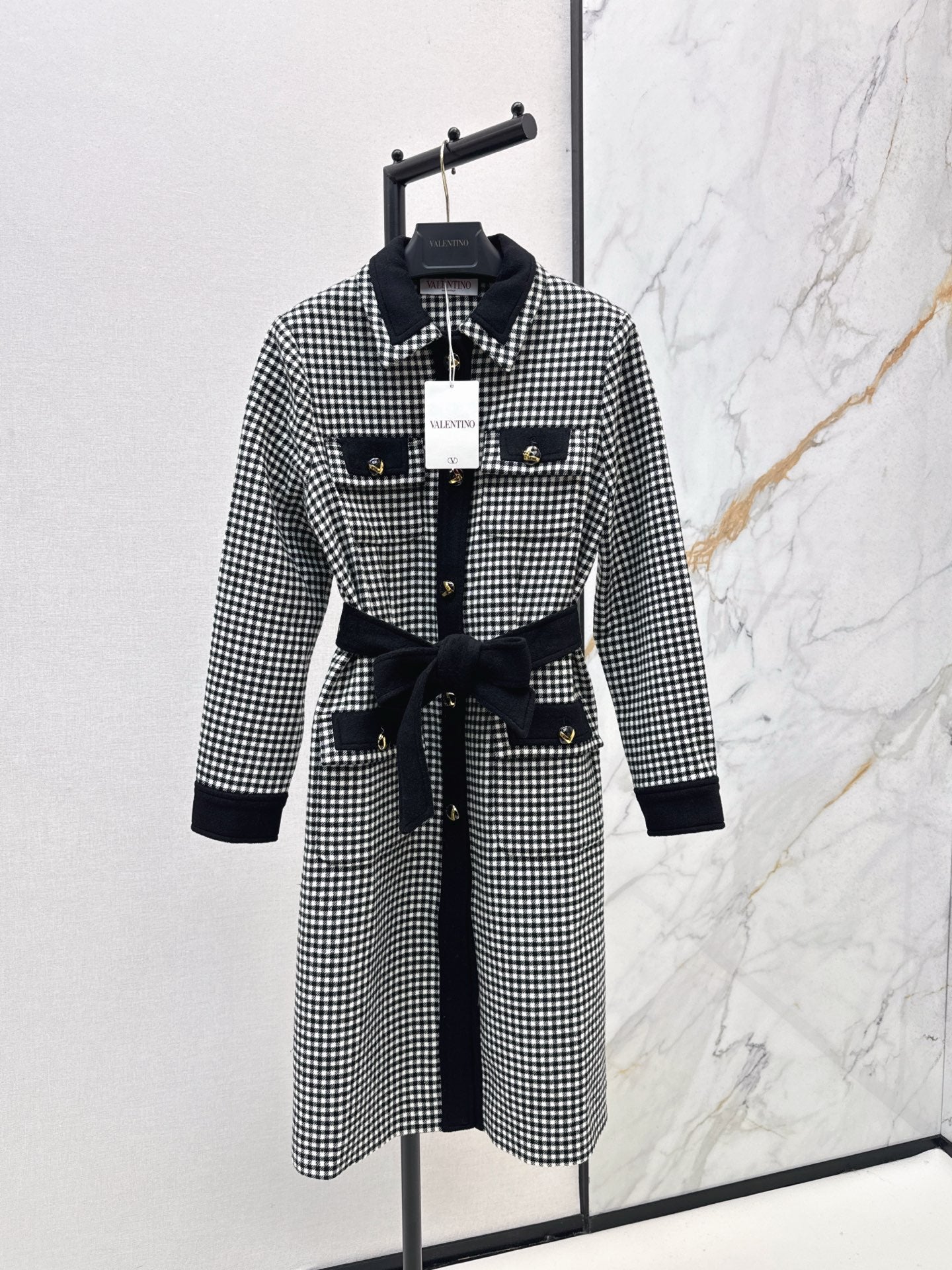 Valen 25fw plaid jacket