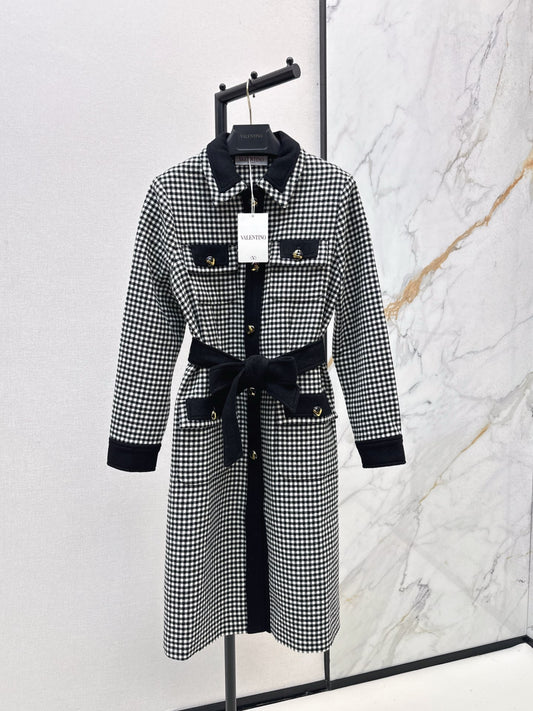 Valen 25fw plaid jacket