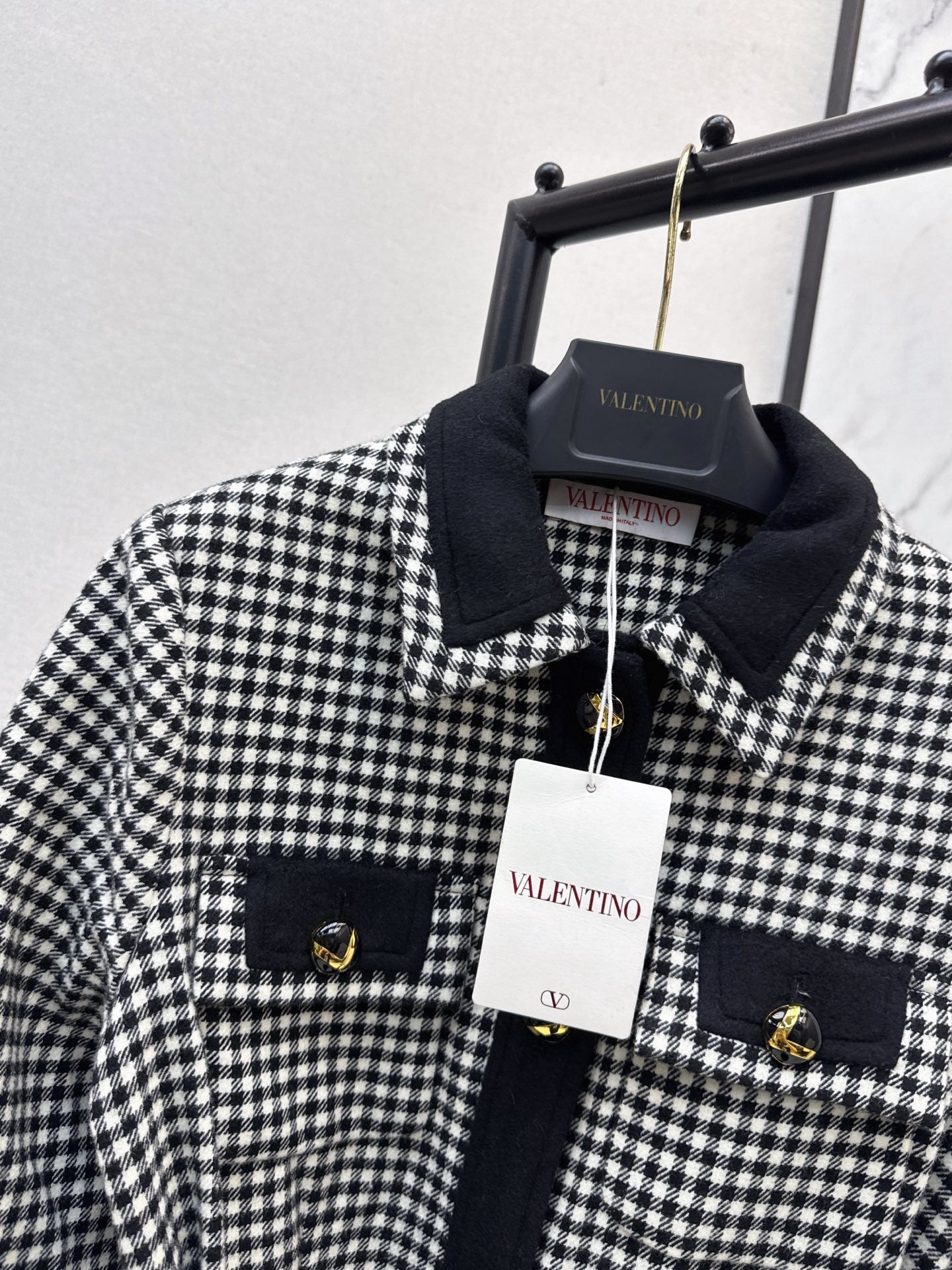 Valen 25fw plaid jacket