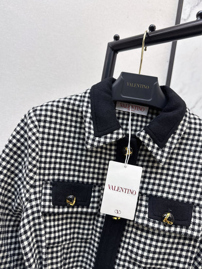 Valen 25fw plaid jacket