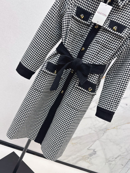 Valen 25fw plaid jacket