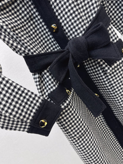 Valen 25fw plaid jacket