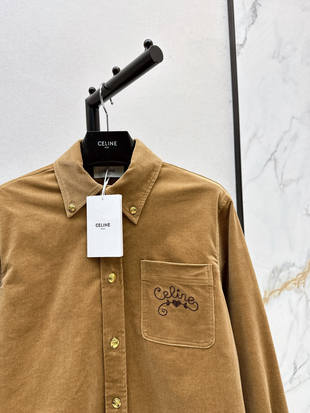 Celi 25fw corduroy shirt