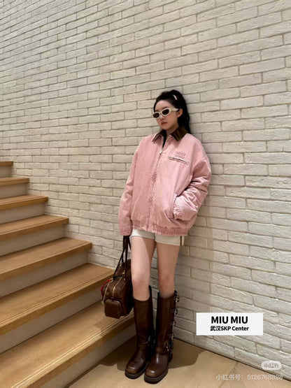 Miu 25fw padded jacket