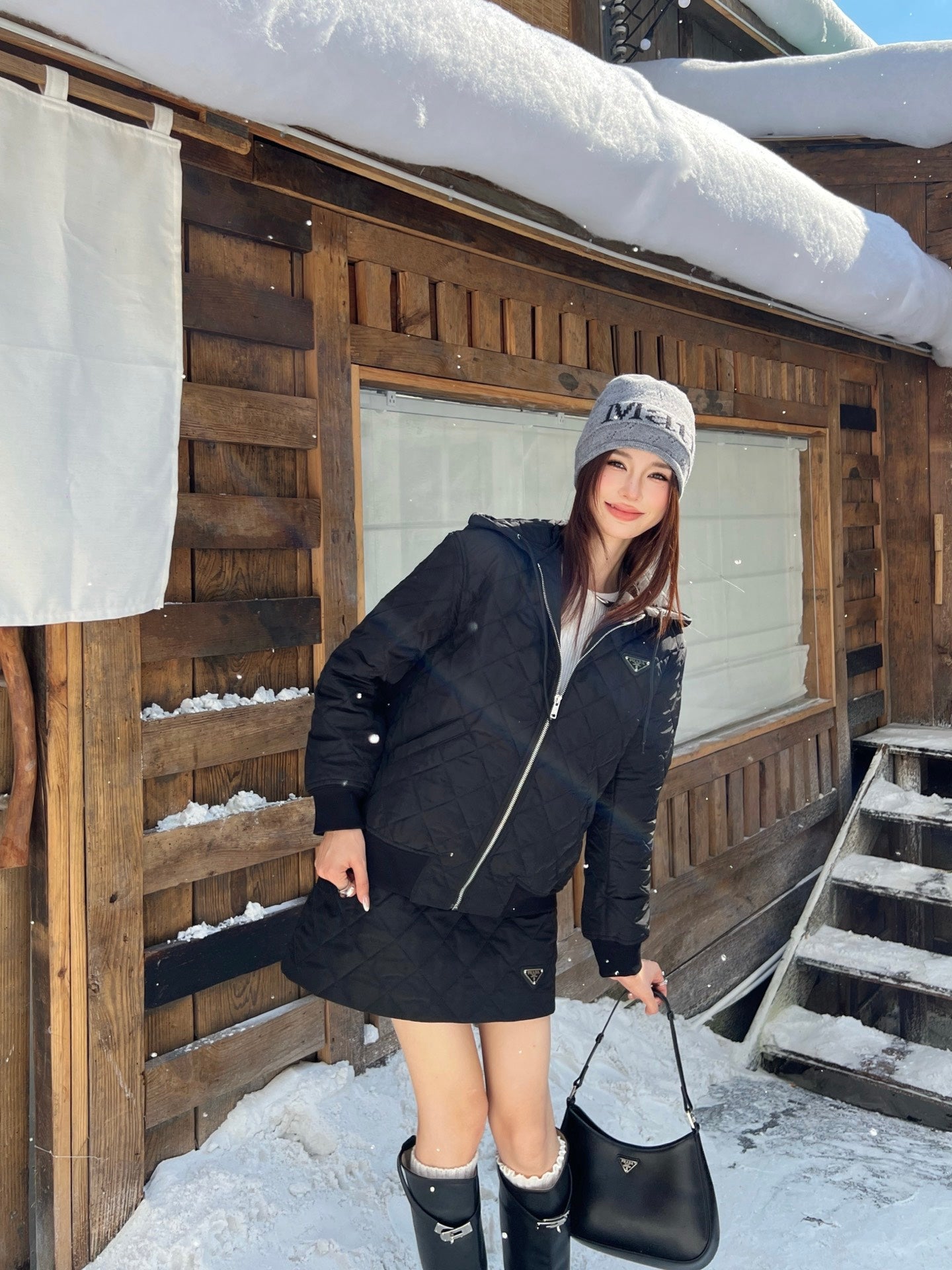 Prad 25fw padded jacket