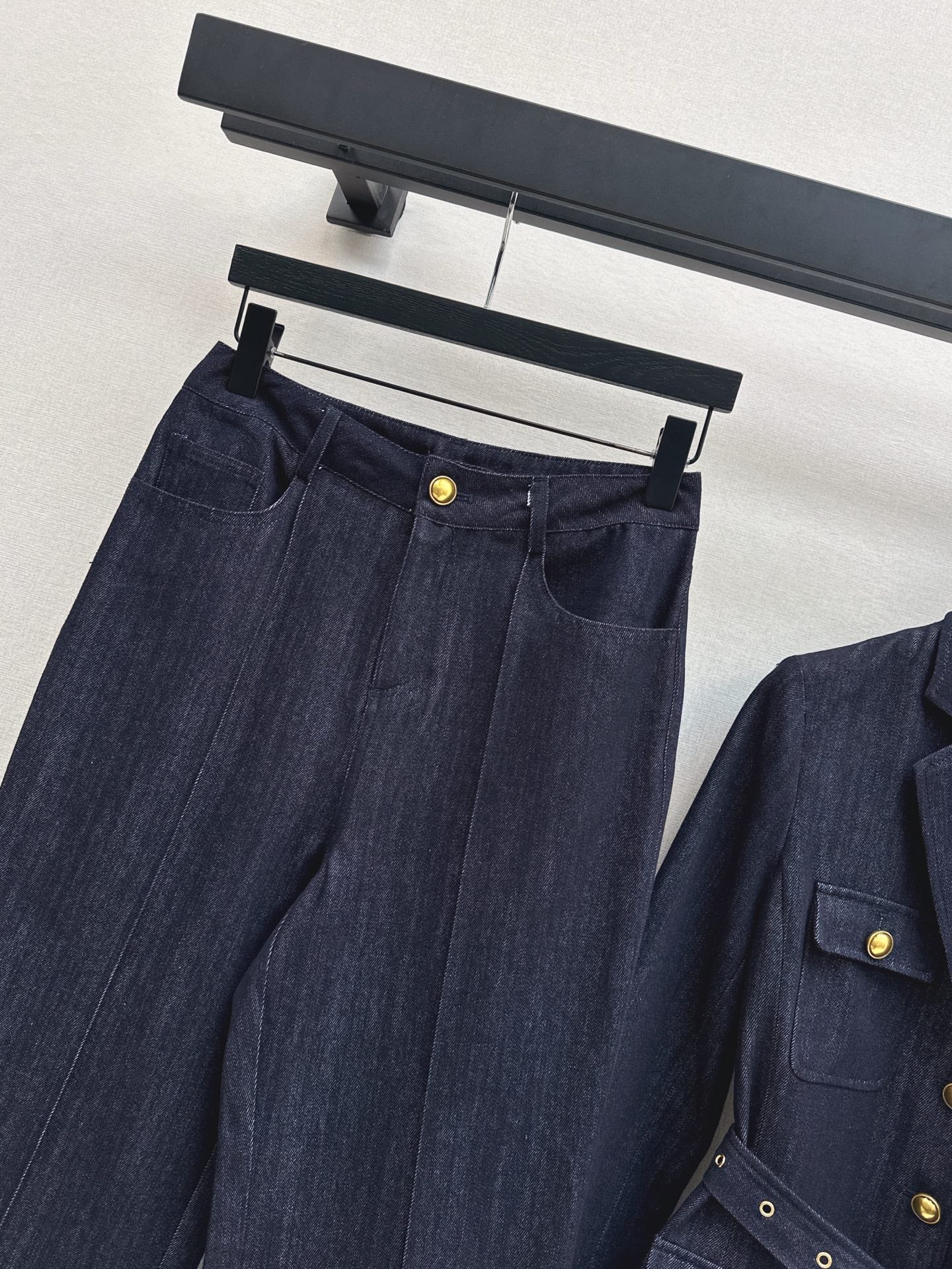 Loro 25fw denim suit