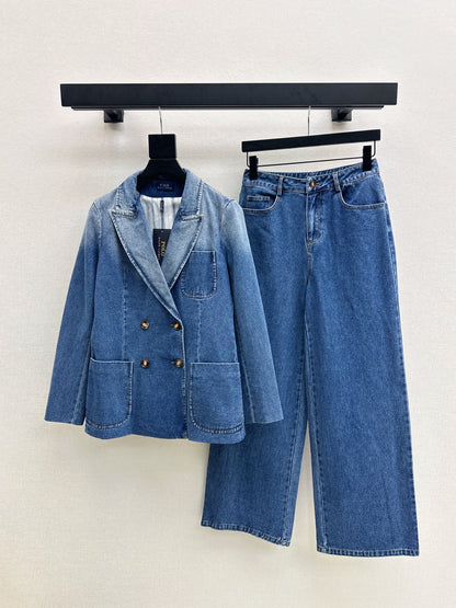 Ralp 25fw denim suit