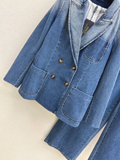 Ralp 25fw denim suit