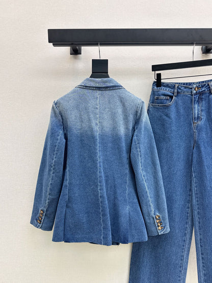 Ralp 25fw denim suit