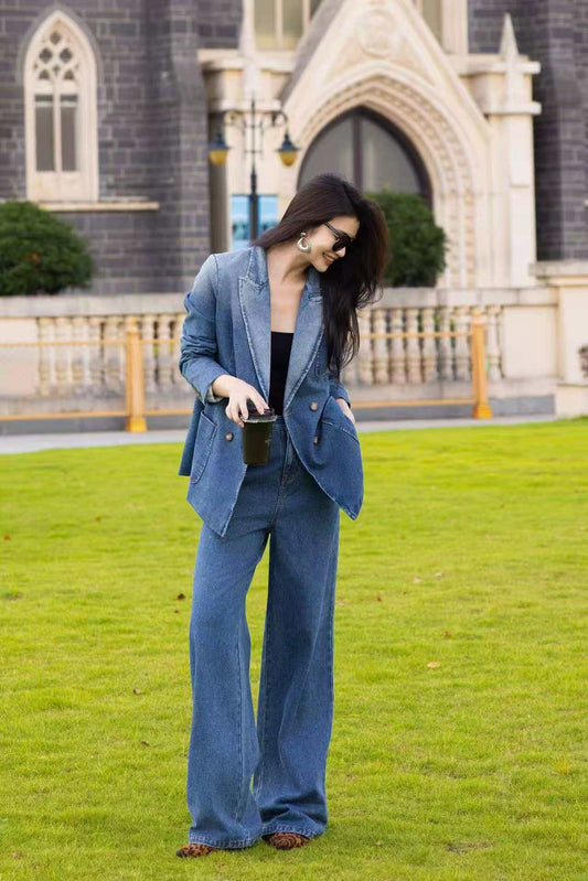 Ralp 25fw denim suit
