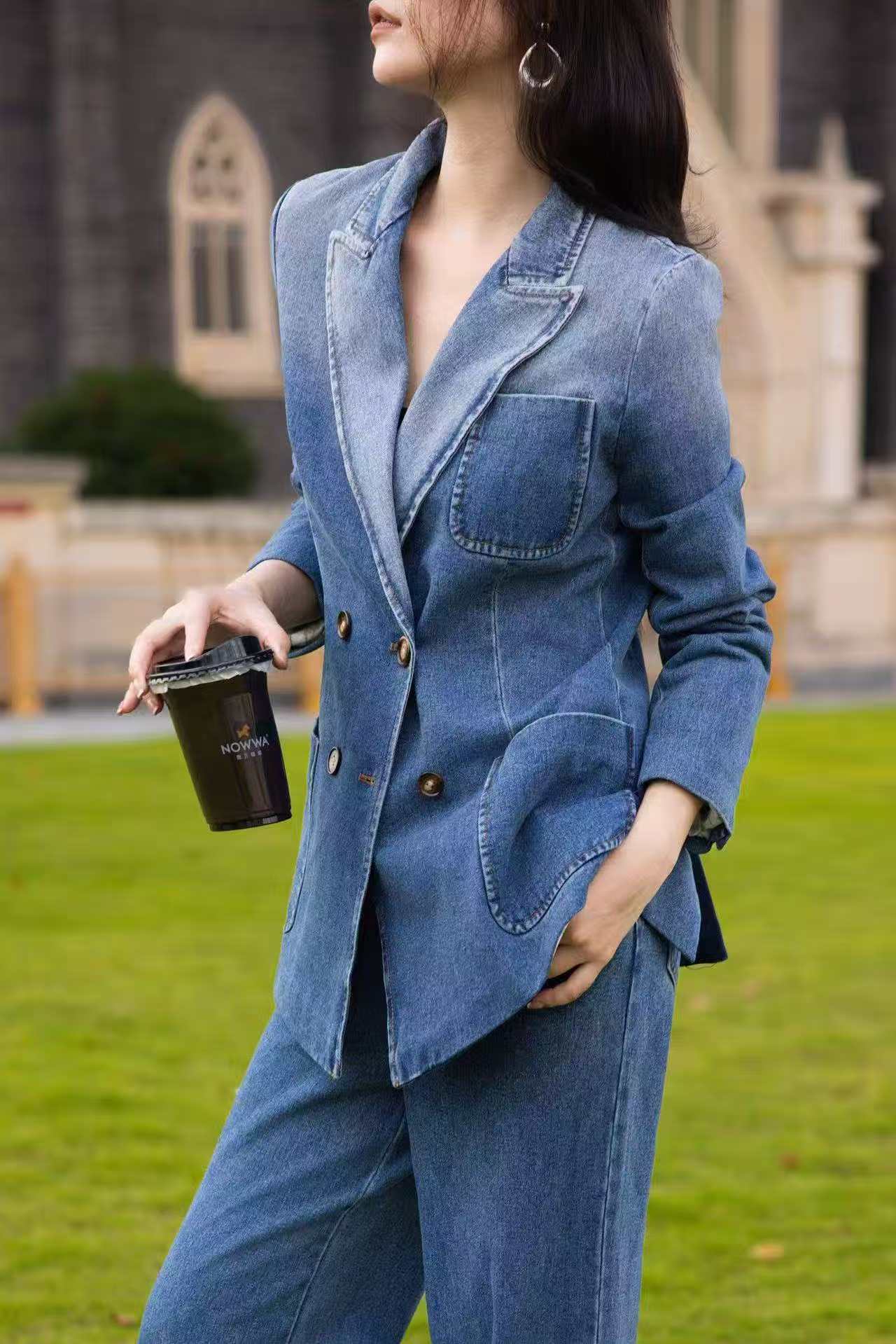 Ralp 25fw denim suit