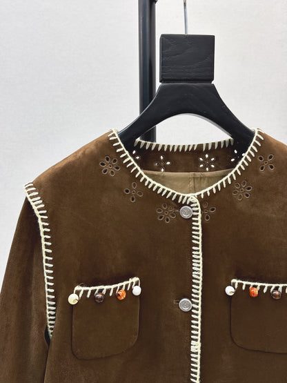 Chlo 25fw retro jacket