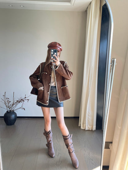 Chlo 25fw retro jacket
