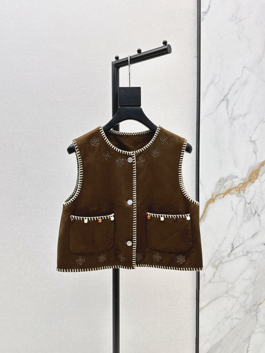 Chlo 25fw retro vest