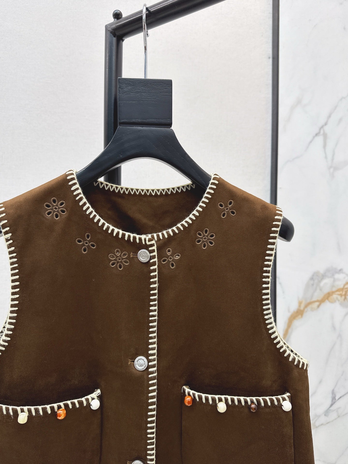 Chlo 25fw retro vest