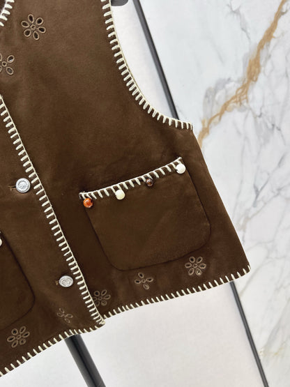 Chlo 25fw retro vest