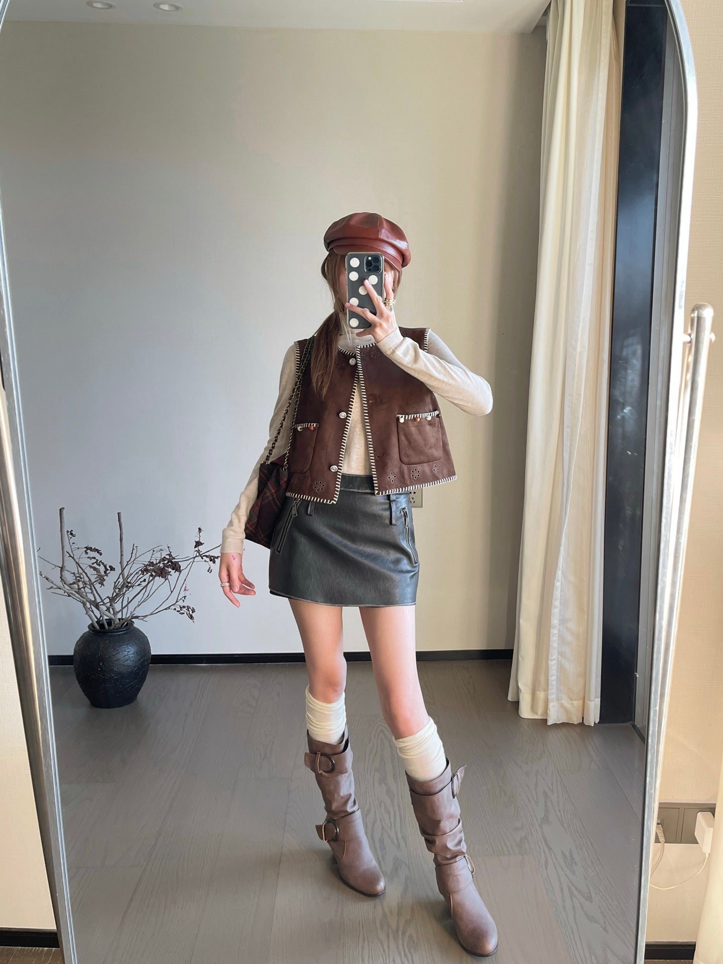 Chlo 25fw retro vest