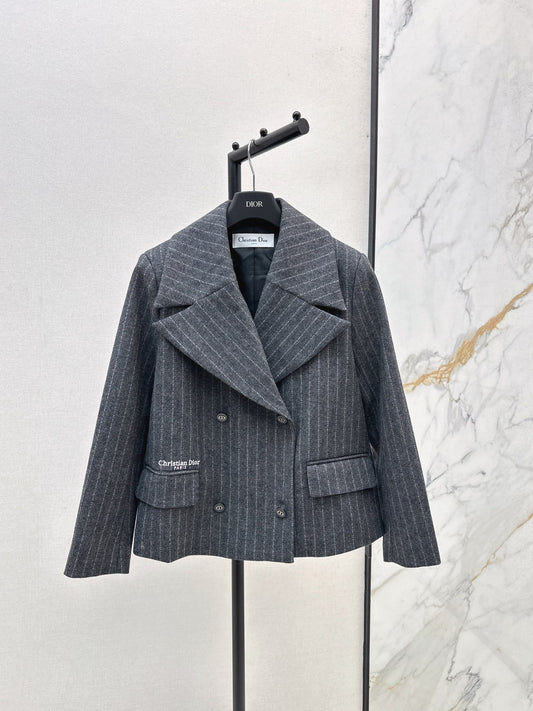 CD 25fw stripe blazer