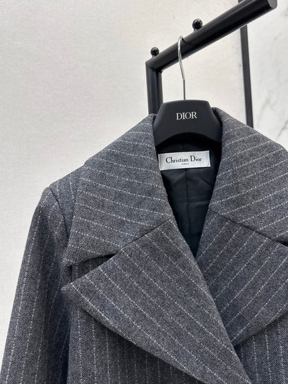 CD 25fw stripe blazer