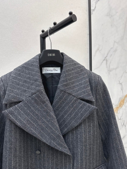 CD 25fw stripe blazer