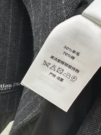 CD 25fw stripe blazer