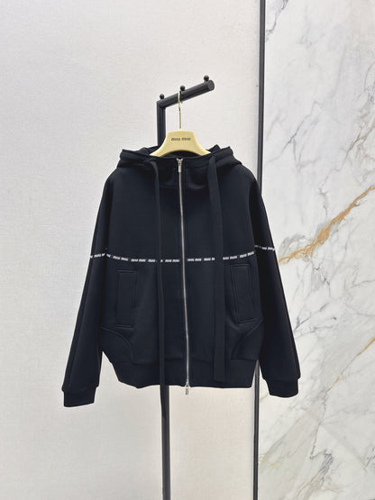Miu 25fw hooded jacket