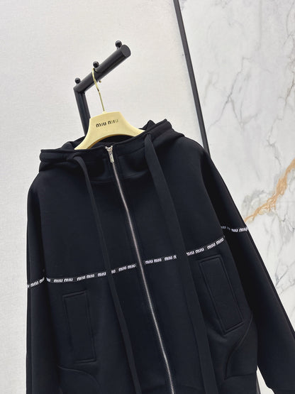 Miu 25fw hooded jacket