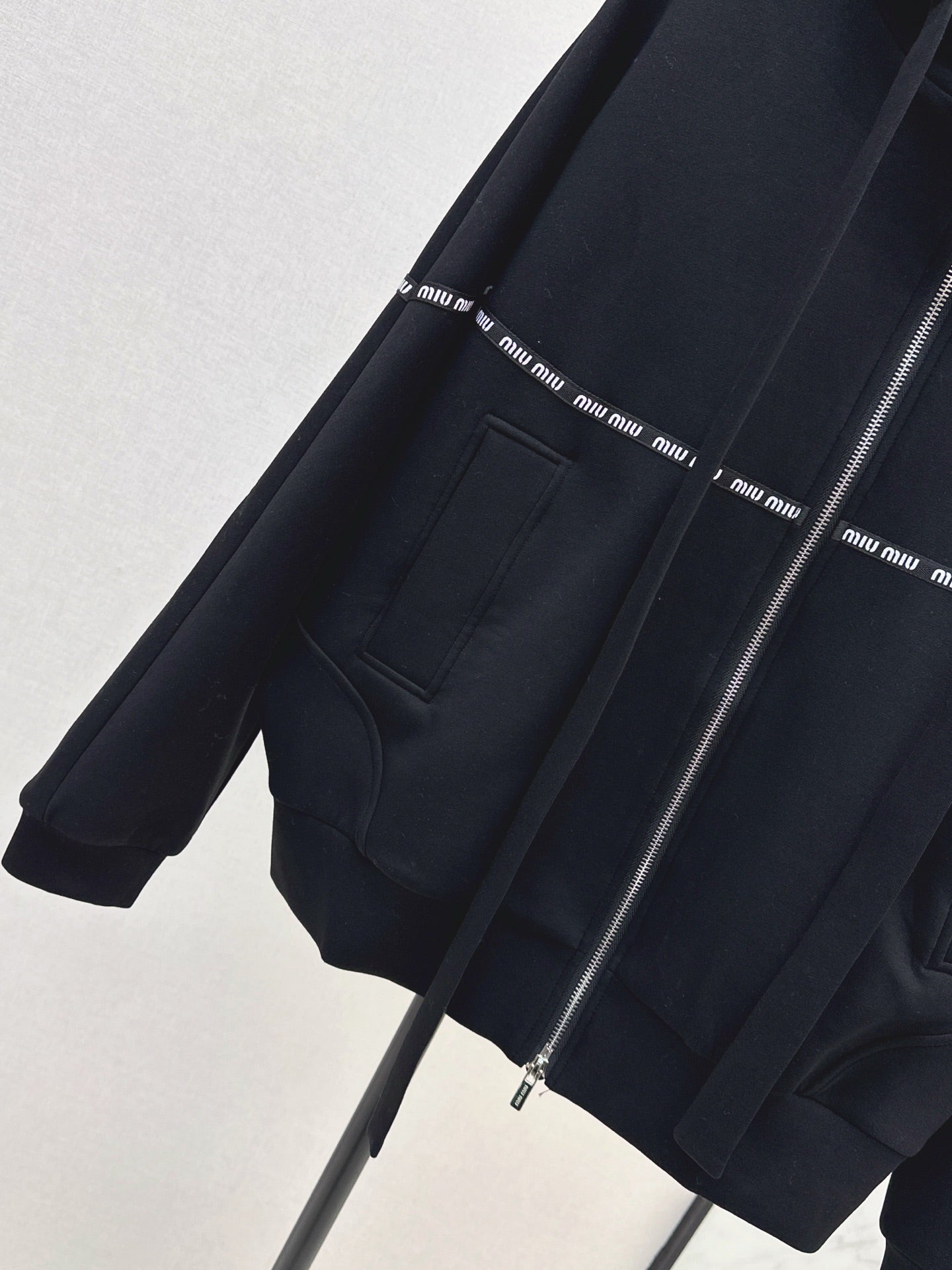 Miu 25fw hooded jacket