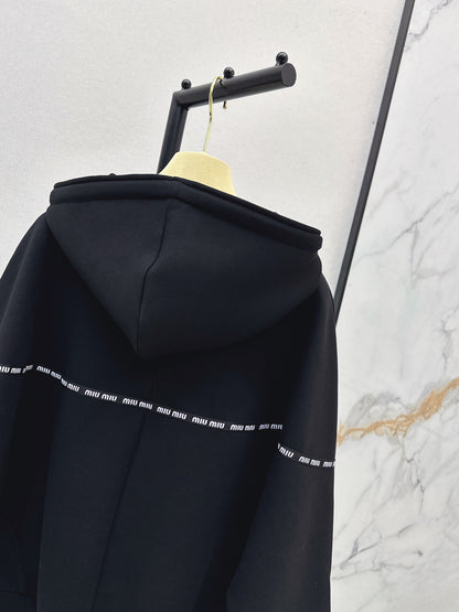 Miu 25fw hooded jacket