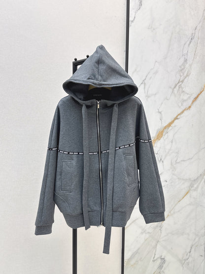 Miu 25fw hooded jacket