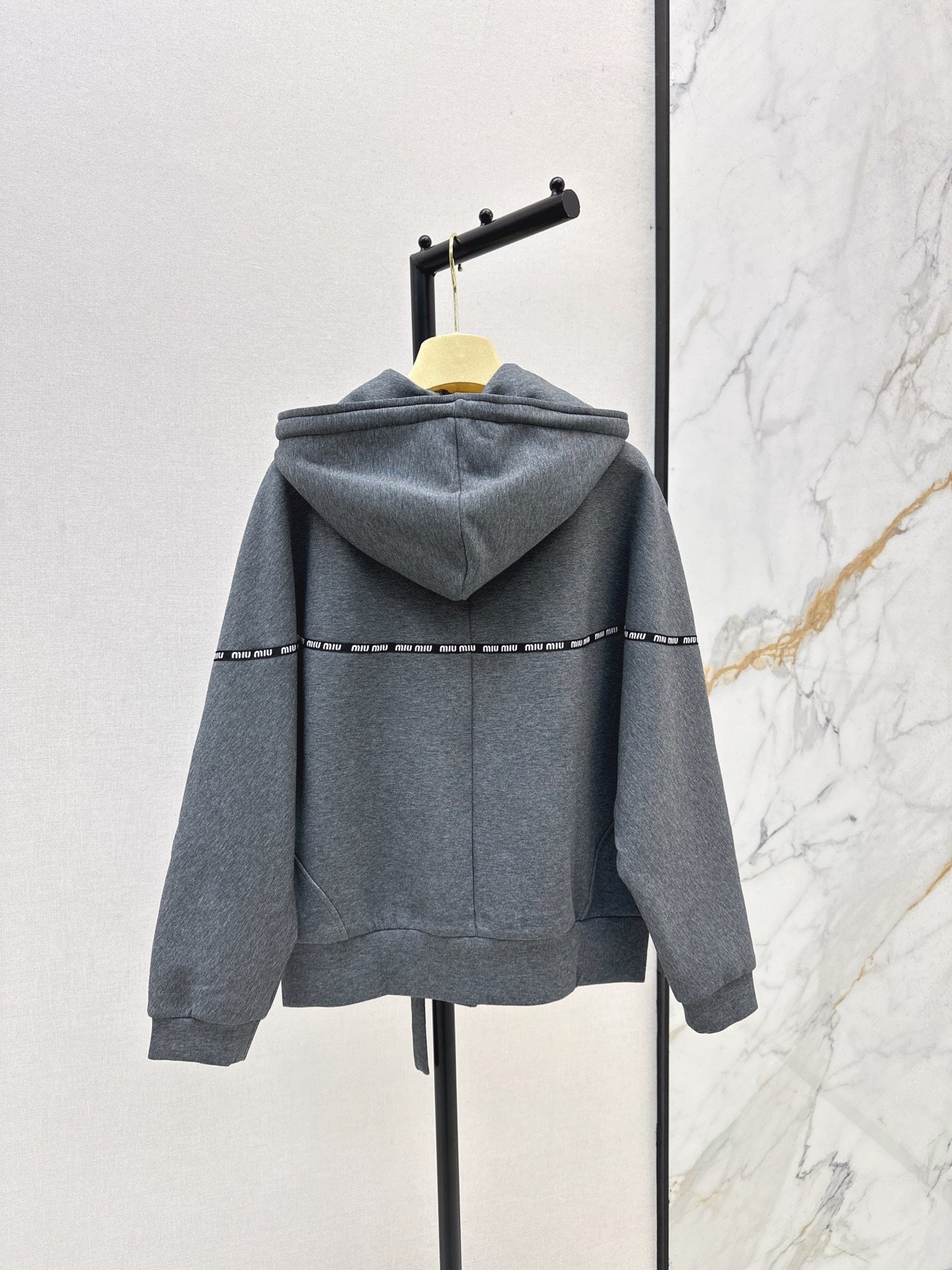 Miu 25fw hooded jacket