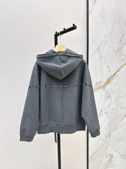Miu 25fw hooded jacket
