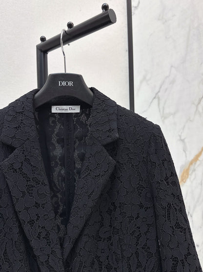 CD 25fw lace blazer