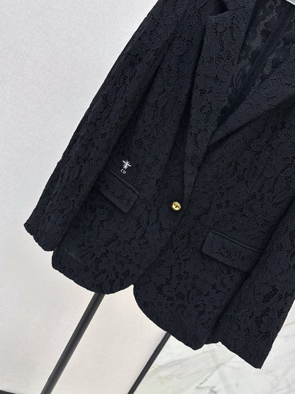 CD 25fw lace blazer