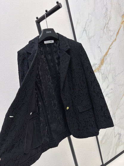 CD 25fw lace blazer
