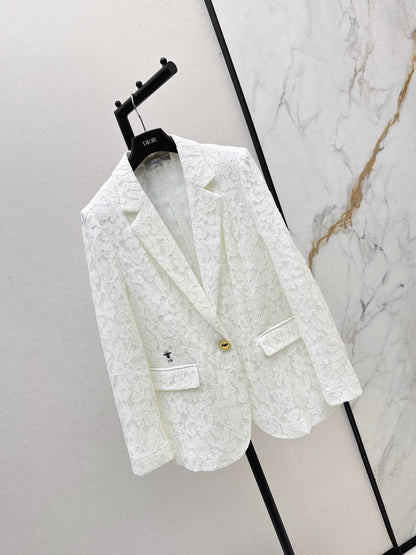 CD 25fw lace blazer