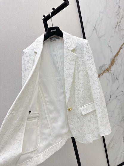 CD 25fw lace blazer