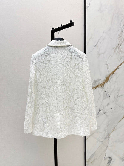 CD 25fw lace blazer