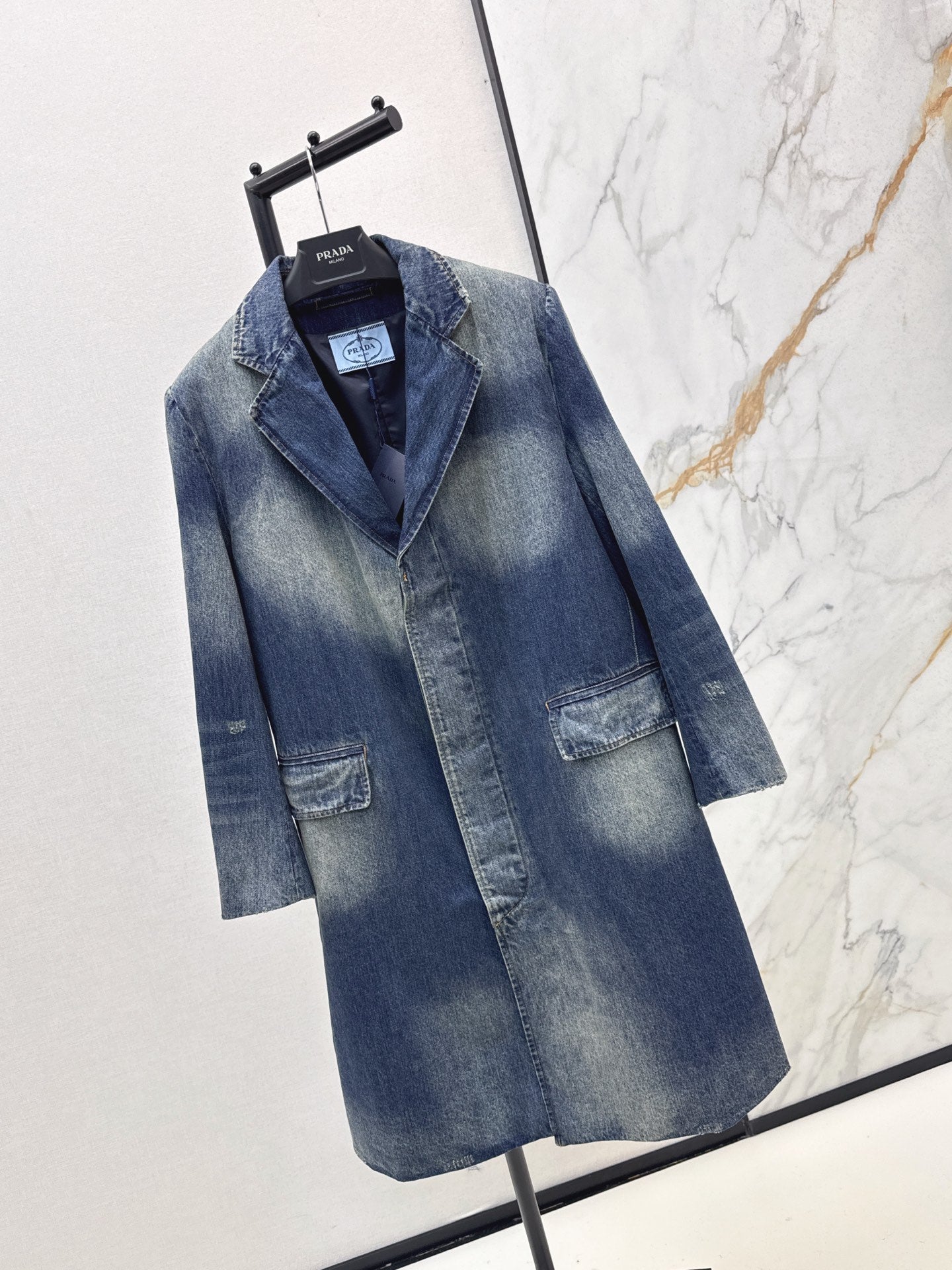 Prad 25fw denim blazer