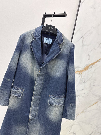 Prad 25fw denim blazer