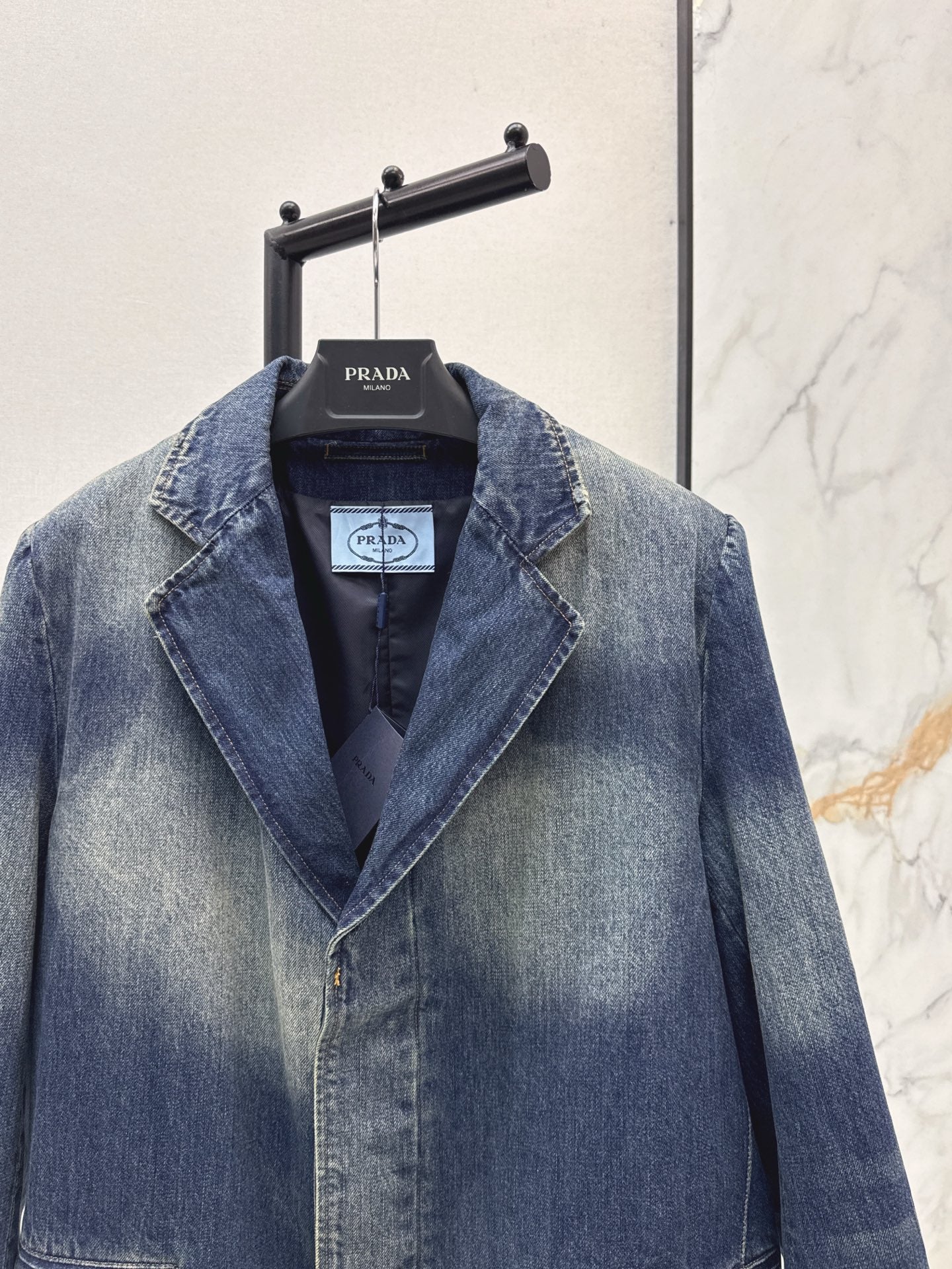 Prad 25fw denim blazer