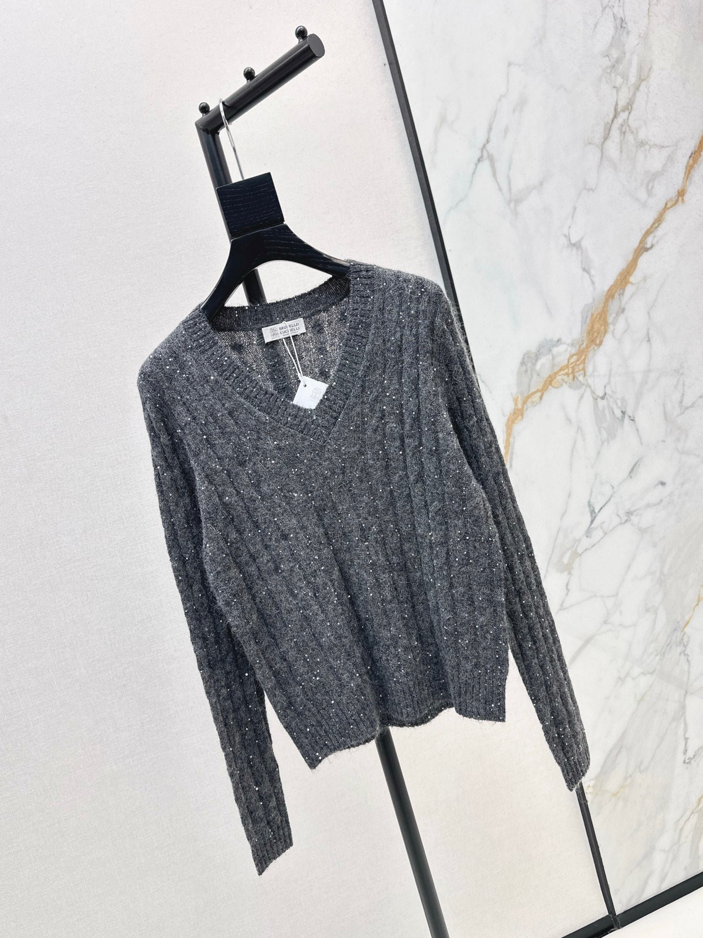 Brun 25fw bling sweater