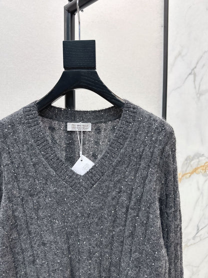 Brun 25fw bling sweater