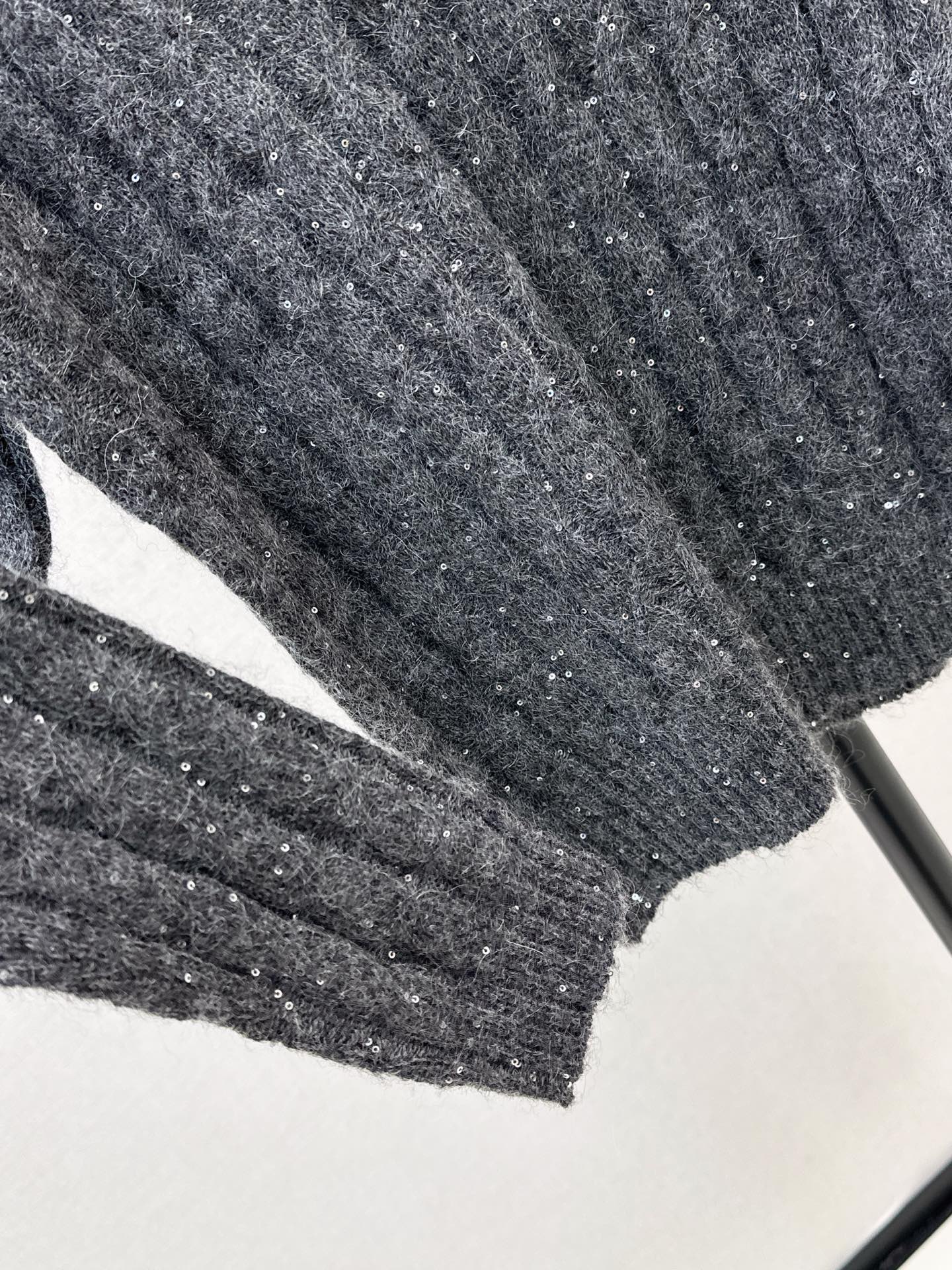 Brun 25fw bling sweater