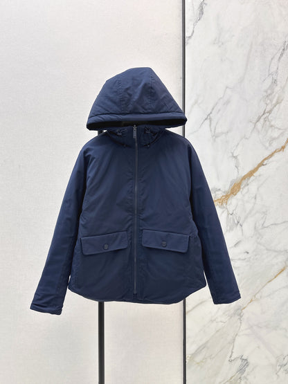 Herm 25fw reversible padded jacket