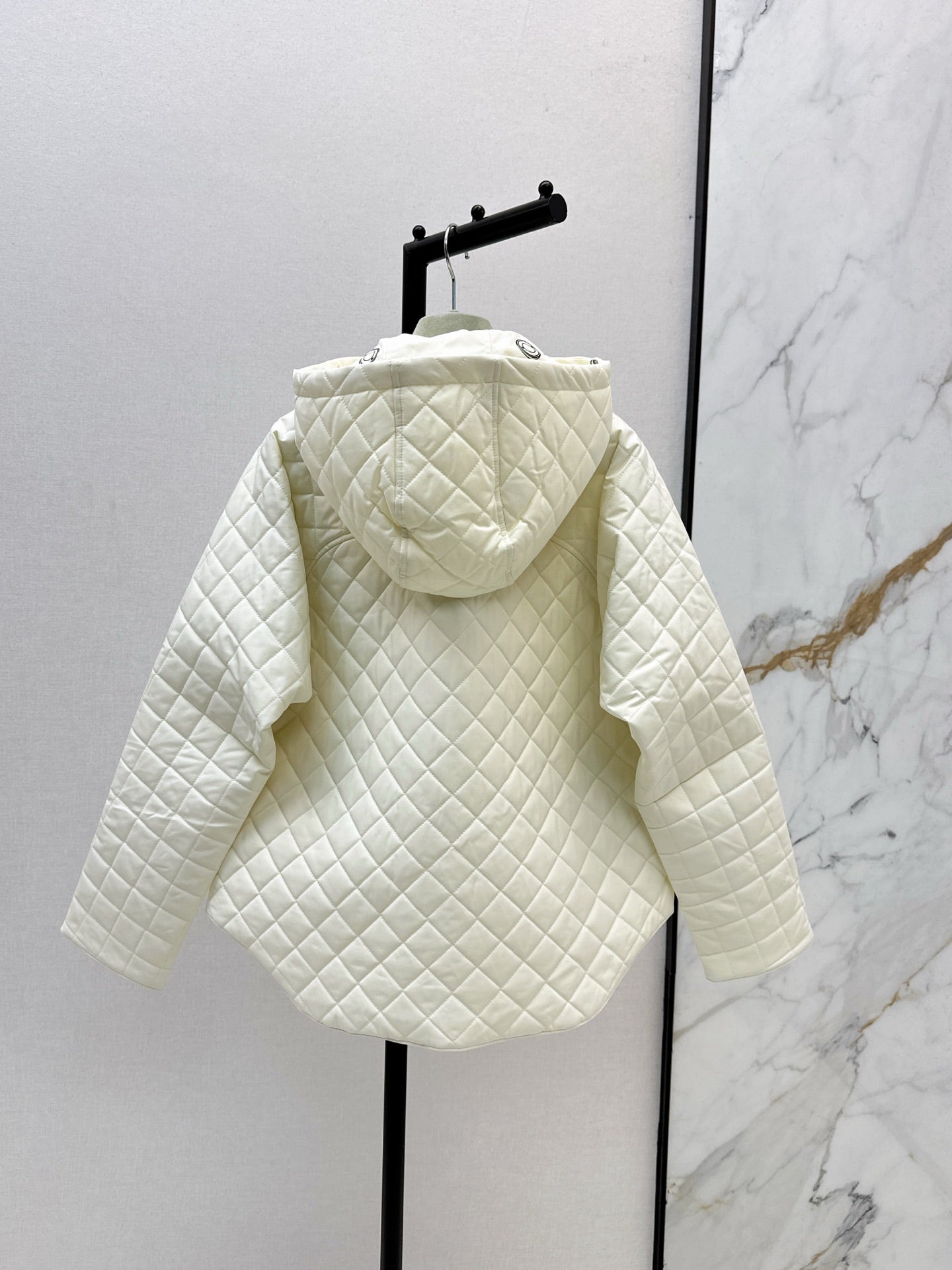Herm 25fw reversible padded jacket